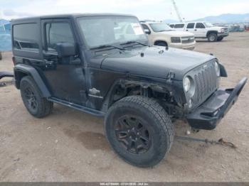  Salvage Jeep Wrangler