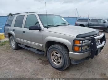  Salvage Chevrolet Tahoe