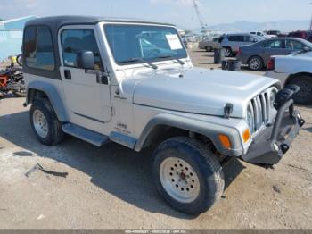  Salvage Jeep Wrangler