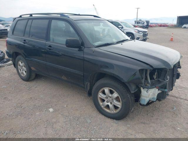  Salvage Toyota Highlander