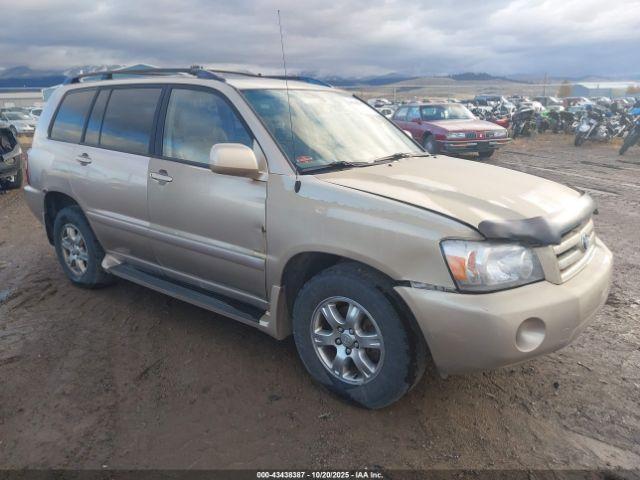  Salvage Toyota Highlander