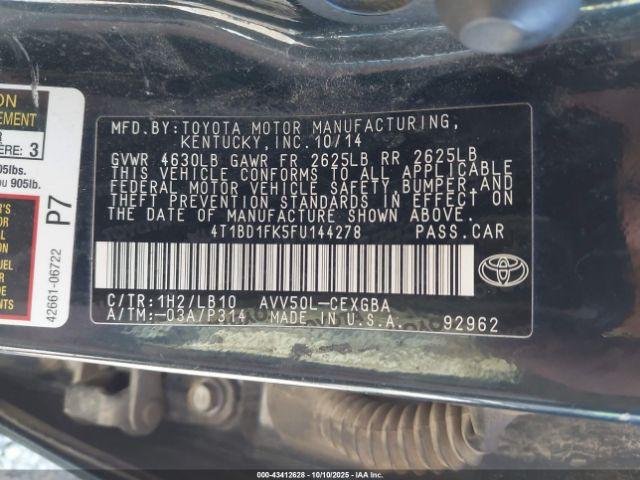 Toyota Camry Xle Image 16