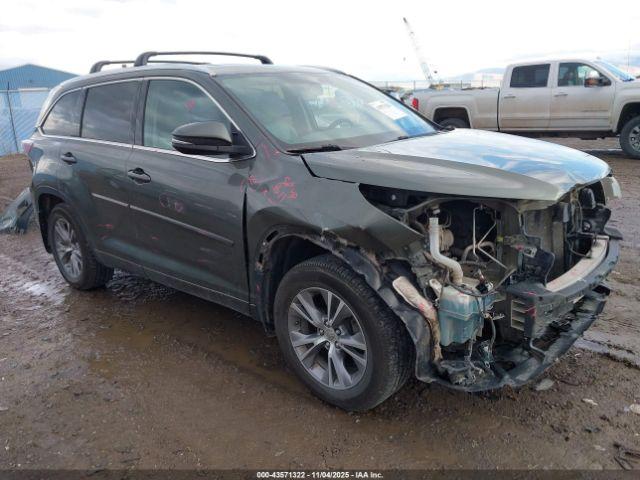  Salvage Toyota Highlander