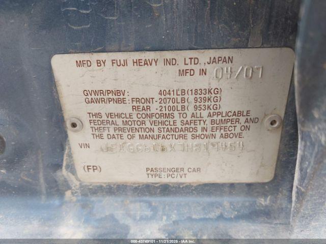 Subaru Impreza 2.5i Image 12