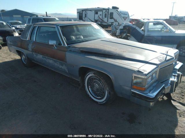  Salvage Cadillac DeVille