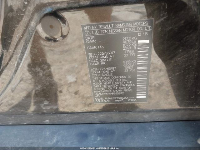 Nissan Rogue S Image 16