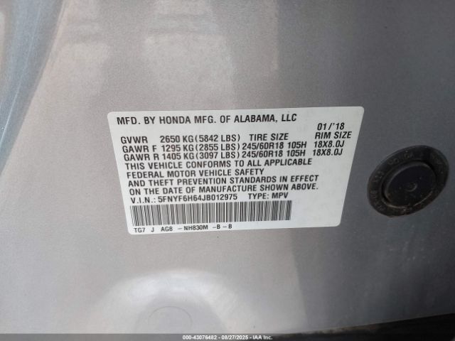 Honda Pilot Ex-l Image 16