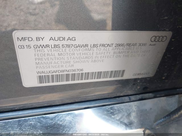 Audi A8 3.0t Image 16