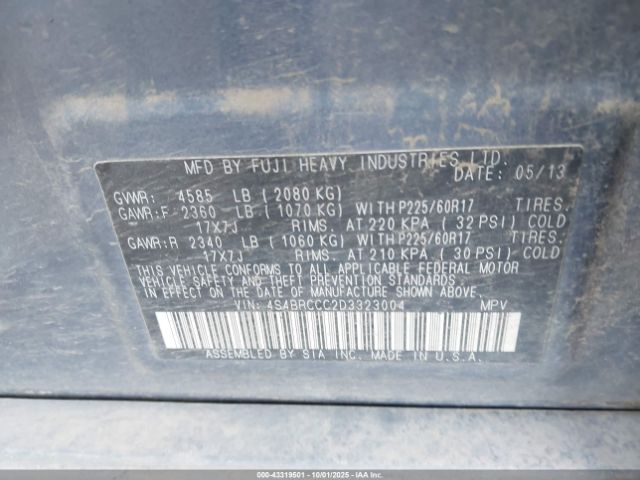 Subaru Outback 2.5i Premium Image 10