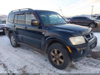  Salvage Mitsubishi Montero