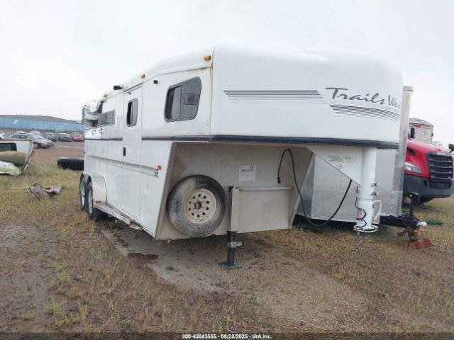  Salvage Trail West Horse Trailer 3h