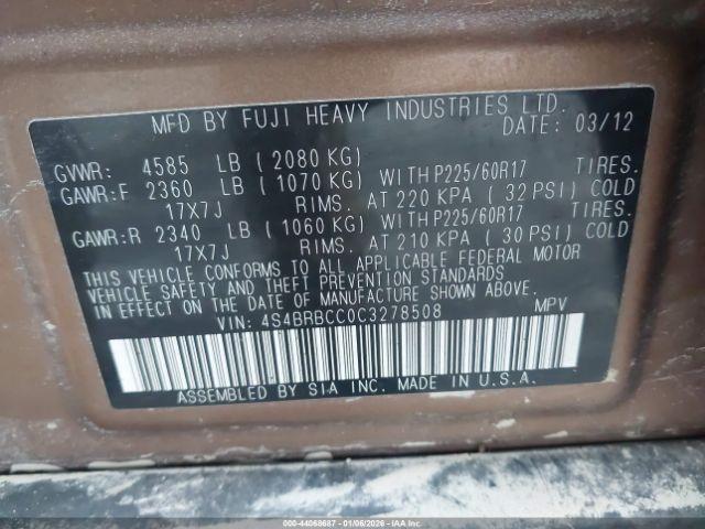 Subaru Outback 2.5i Premium Image 6