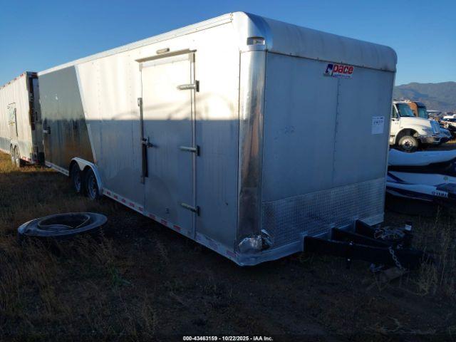  Salvage Pace American 8.5x26 Utility