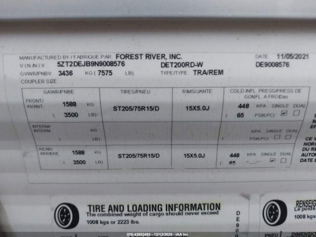 Forest River Della Terra Trailer Image 12