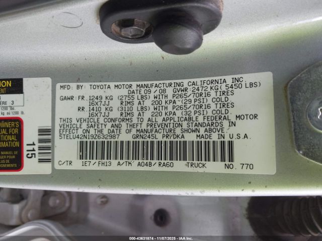 Toyota Tacoma Base V6 Image 7