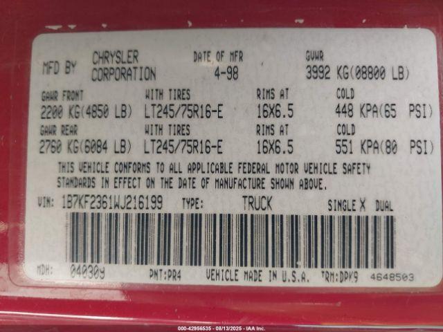 Dodge Ram 2500 St Image 6