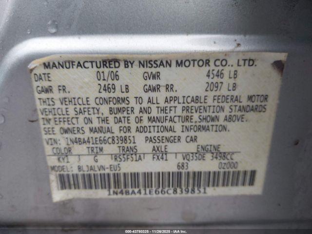 Nissan Maxima 3.5 Se Image 12